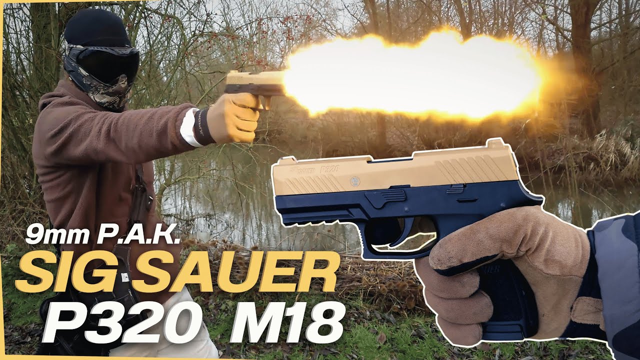 SIG Sauer P320 - 9mm P.A.K. [Gold]