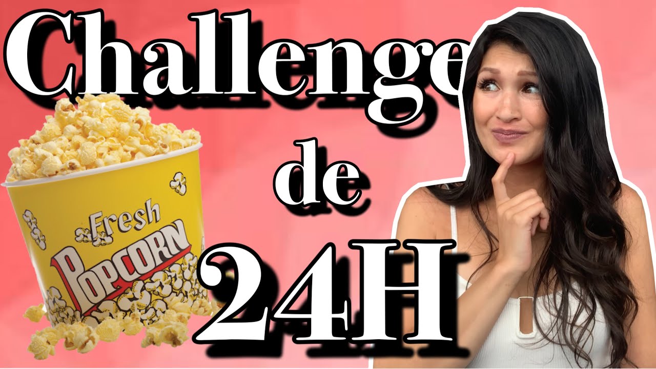 Je mange QUE DU POPCORN pendant 24H !! 🍿