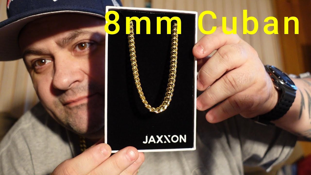 Jaxxon 8mm Cuban Gold