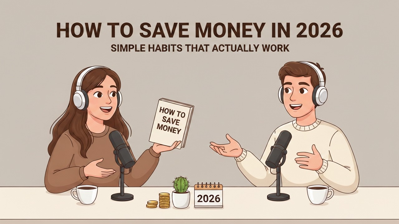 How to Save Money Effectively in 2026 💰(The Ultimate Guide) | English Podcast Conversation