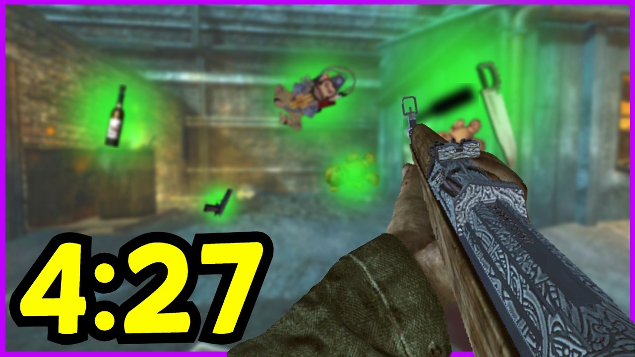 Call of Duty World at War Zombies Der Riese Fly Trap Easter Egg (3 Player / 
