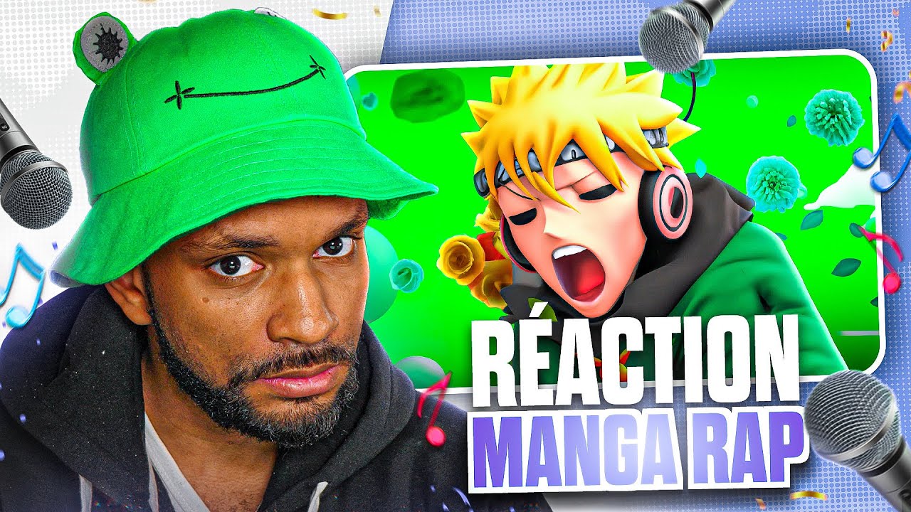 JE R&Eacute;AGIS AU RAP MANGA