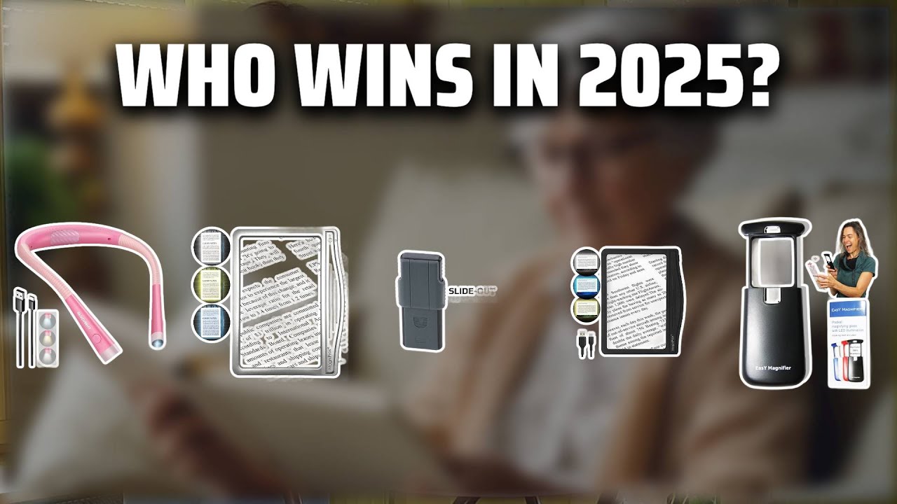 The Top 5 Best Reading Magnifier in 2025 - Must Watch Before Buying!