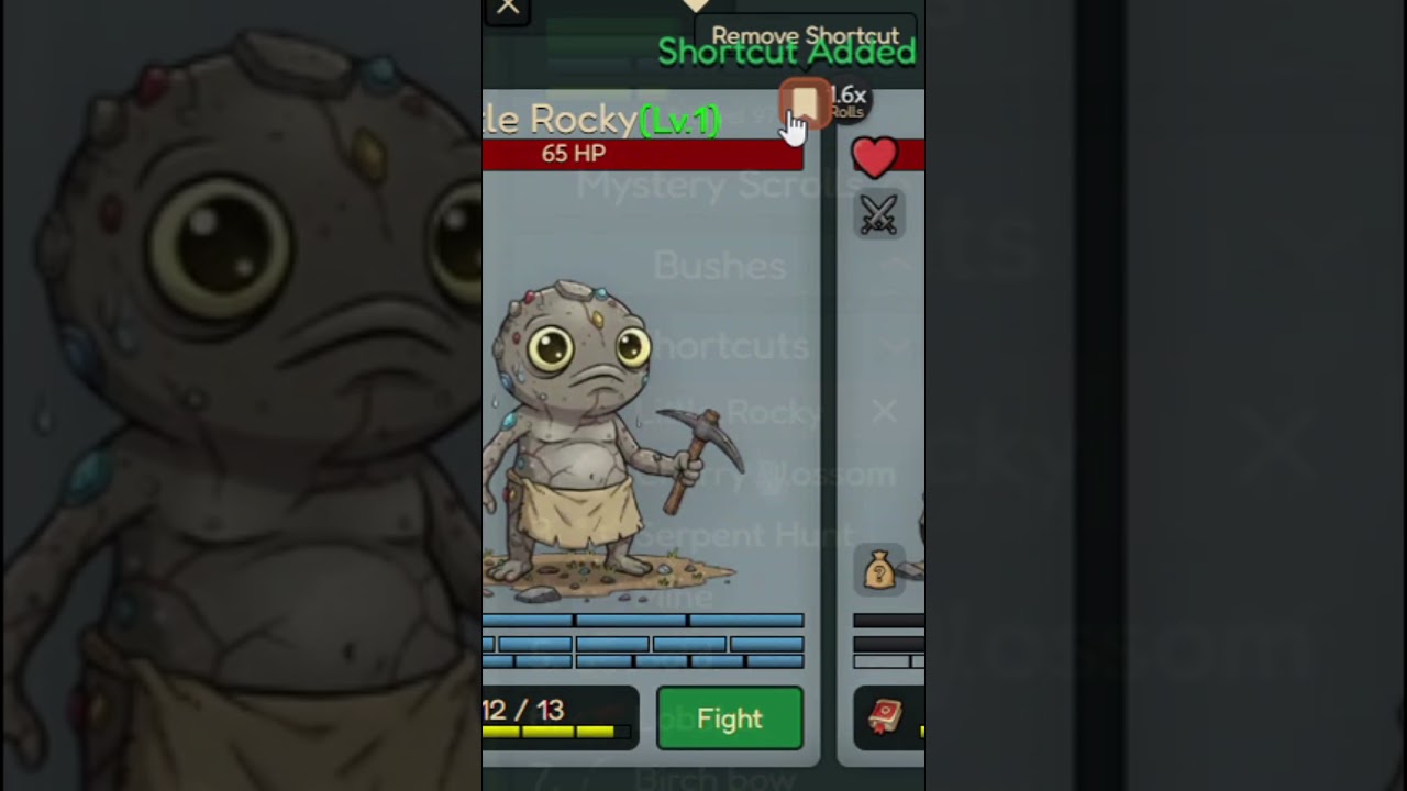 Rocky Idle - Shortcuts 2