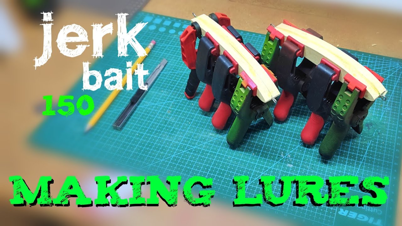 Costruire un Artificiale da spinning part 1HOW TO MAKE jerkbait 150 mm FISHING LURE lipless HOMEMADE