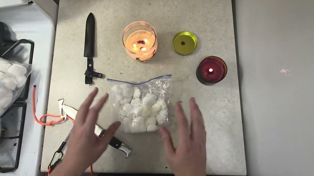 How to light a candle without a lighter
