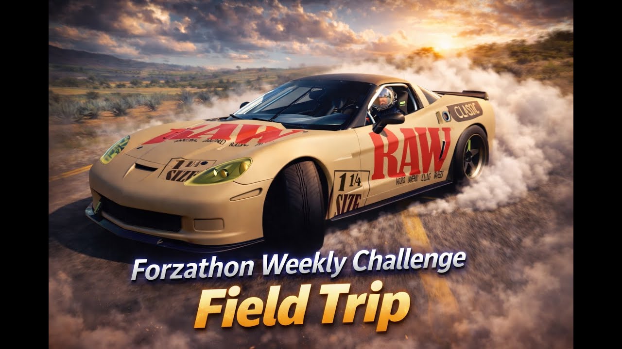 How To Complete The Field Trip Forzathon Weekly Challenge In FH5 (Easy Drift Guide)