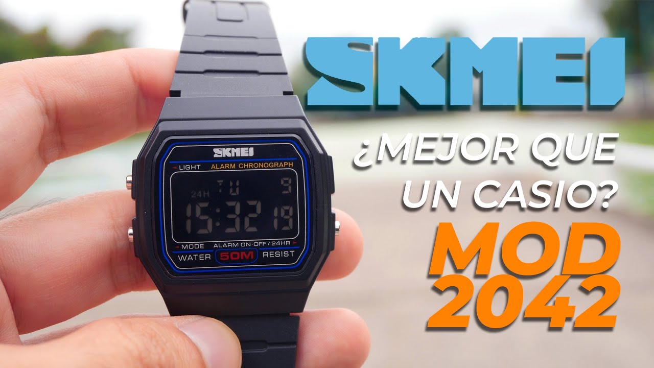 ¿Este SKMEI 2042 es igual a un Casio f91W ? Lo compré en #aliexpress #aliexpresshaul #skmeiwatch