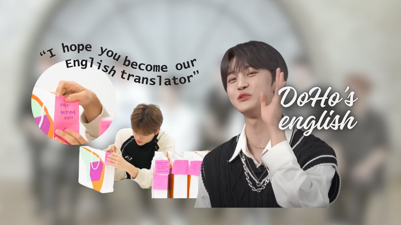 LUN8's English speaker DOHYUN