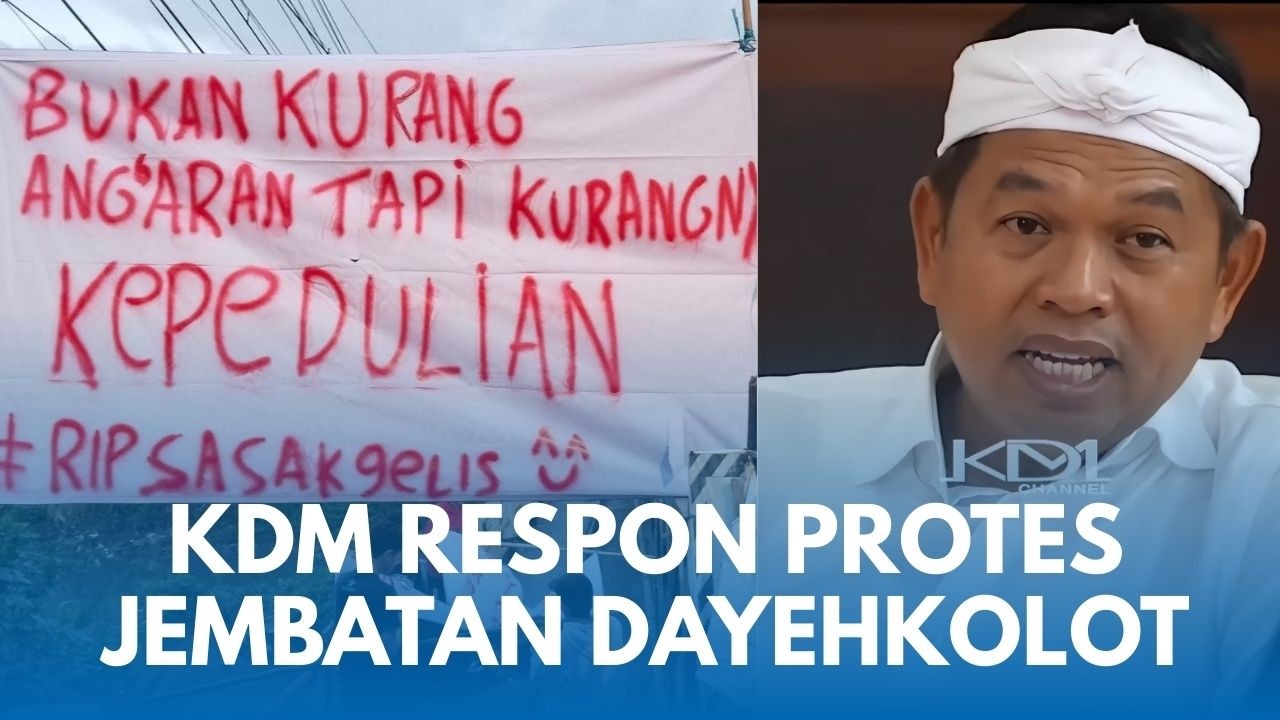 SAAT WARGA NGUJI Kang Dedi Beresin Jembatan Dayehkolot BandunG yang Lama Tak Diperbaiki
