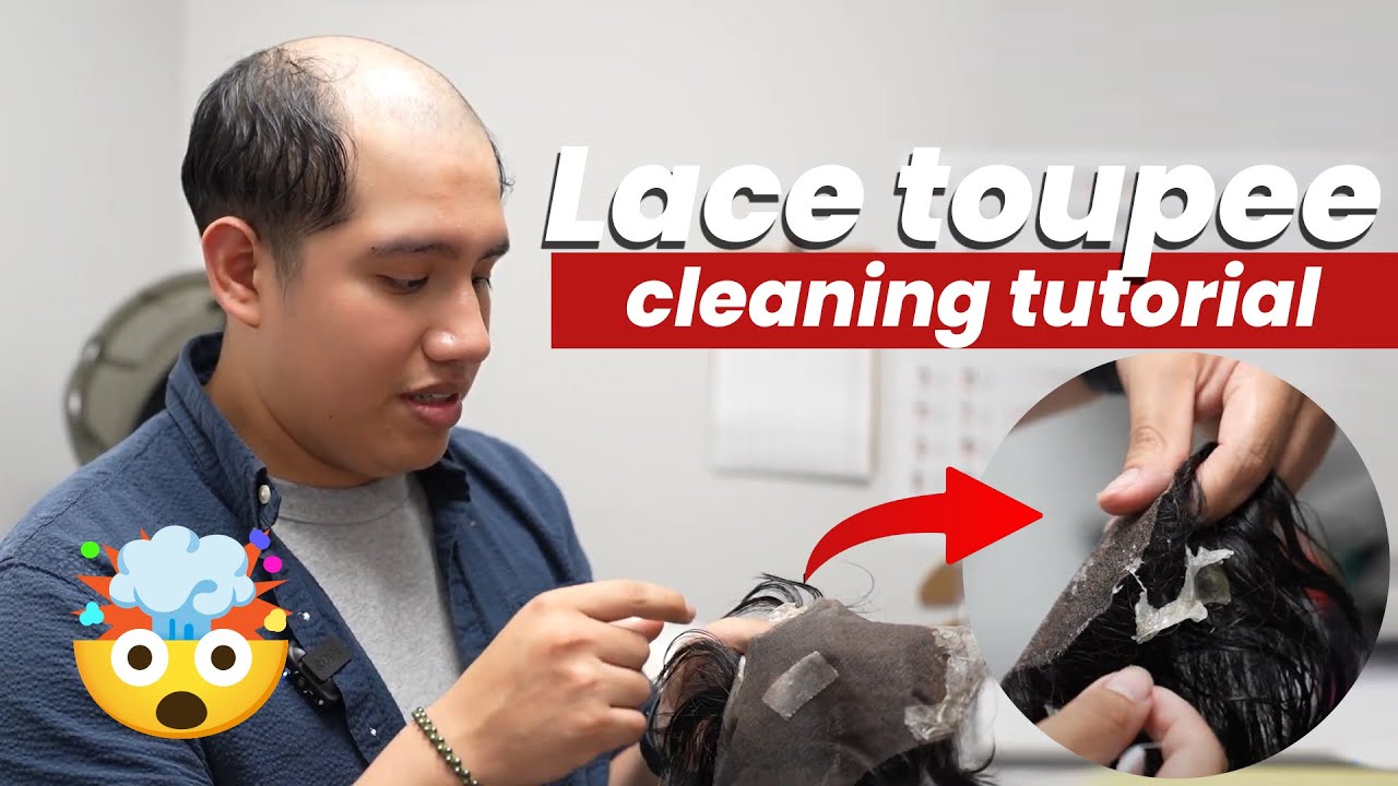 How to Clean Your Lace Hairpiece PROPERLY!