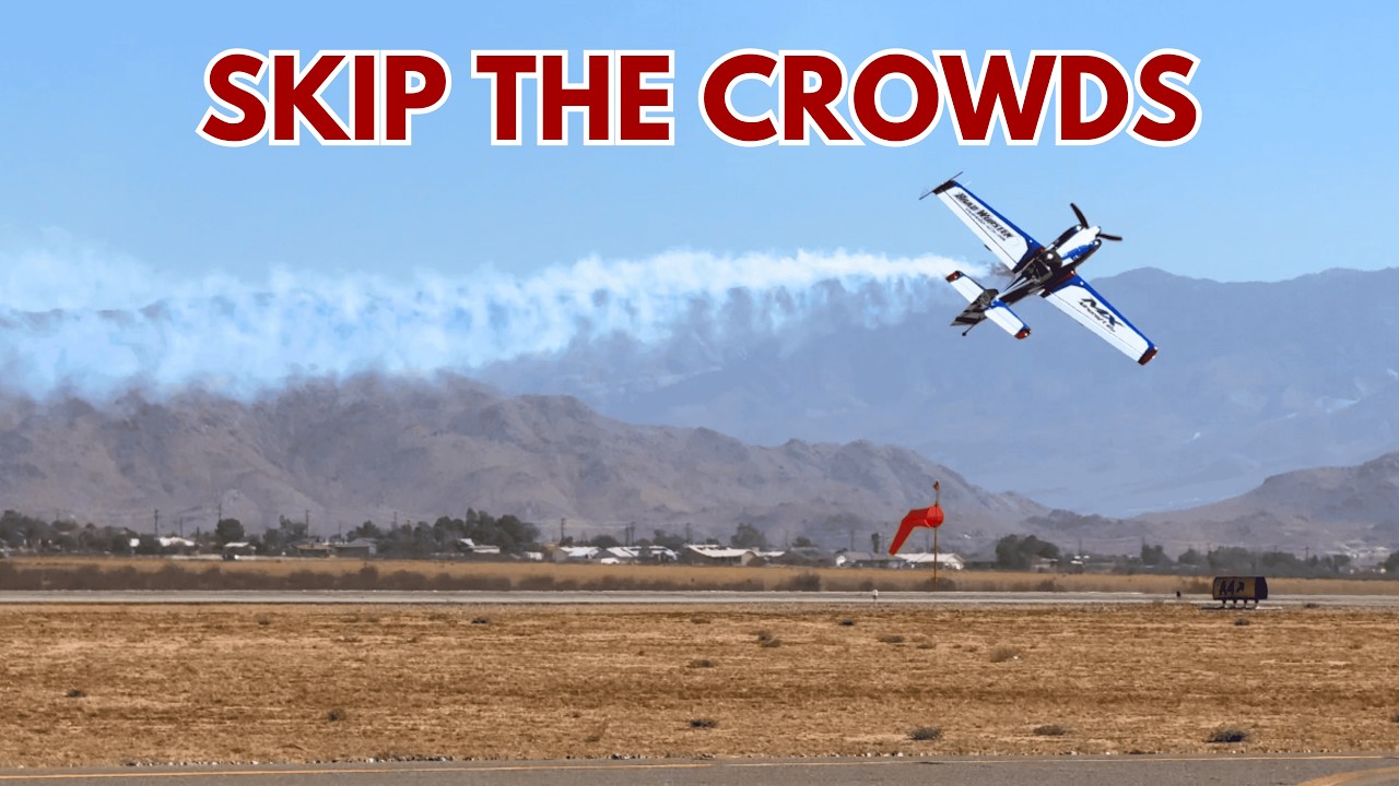 Apple Valley Airport (KAPV) | We Found The BEST Seats At The Airshow