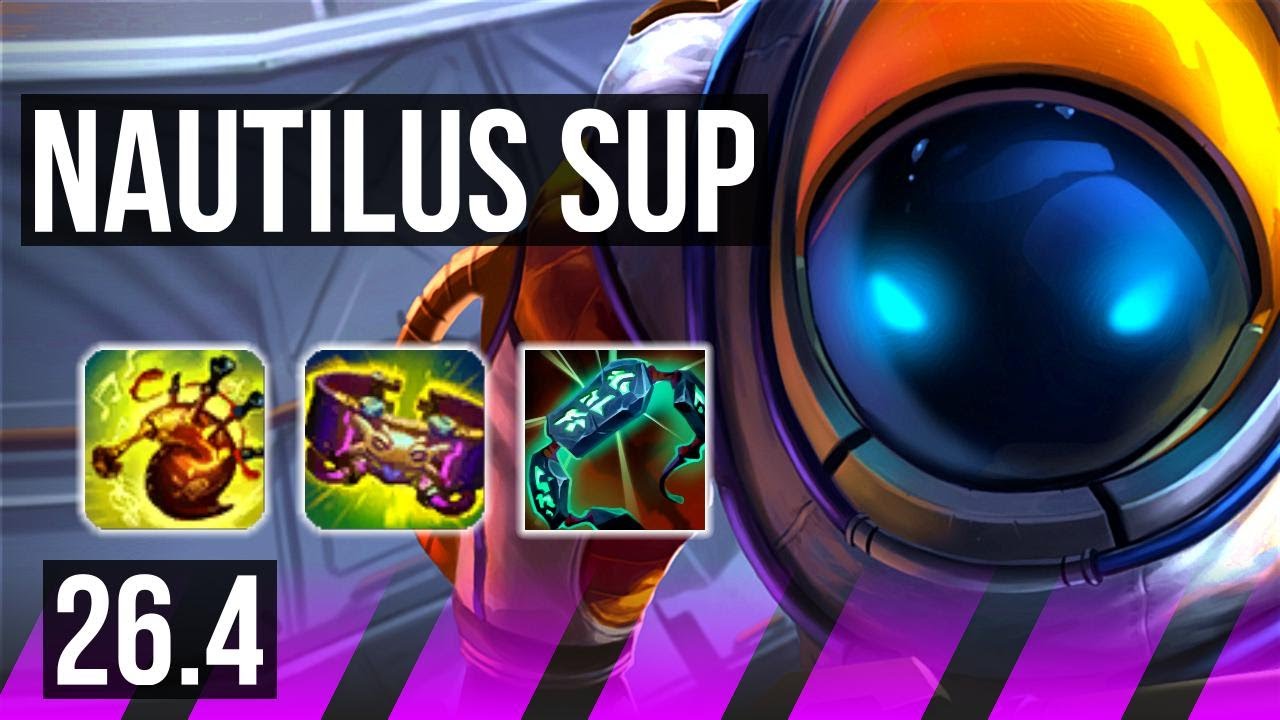 NAUTILUS & Kai'Sa vs MISS FORTUNE & Sivir (SUP) | Good KDA: 9/2/13 | KR Master | 26.4