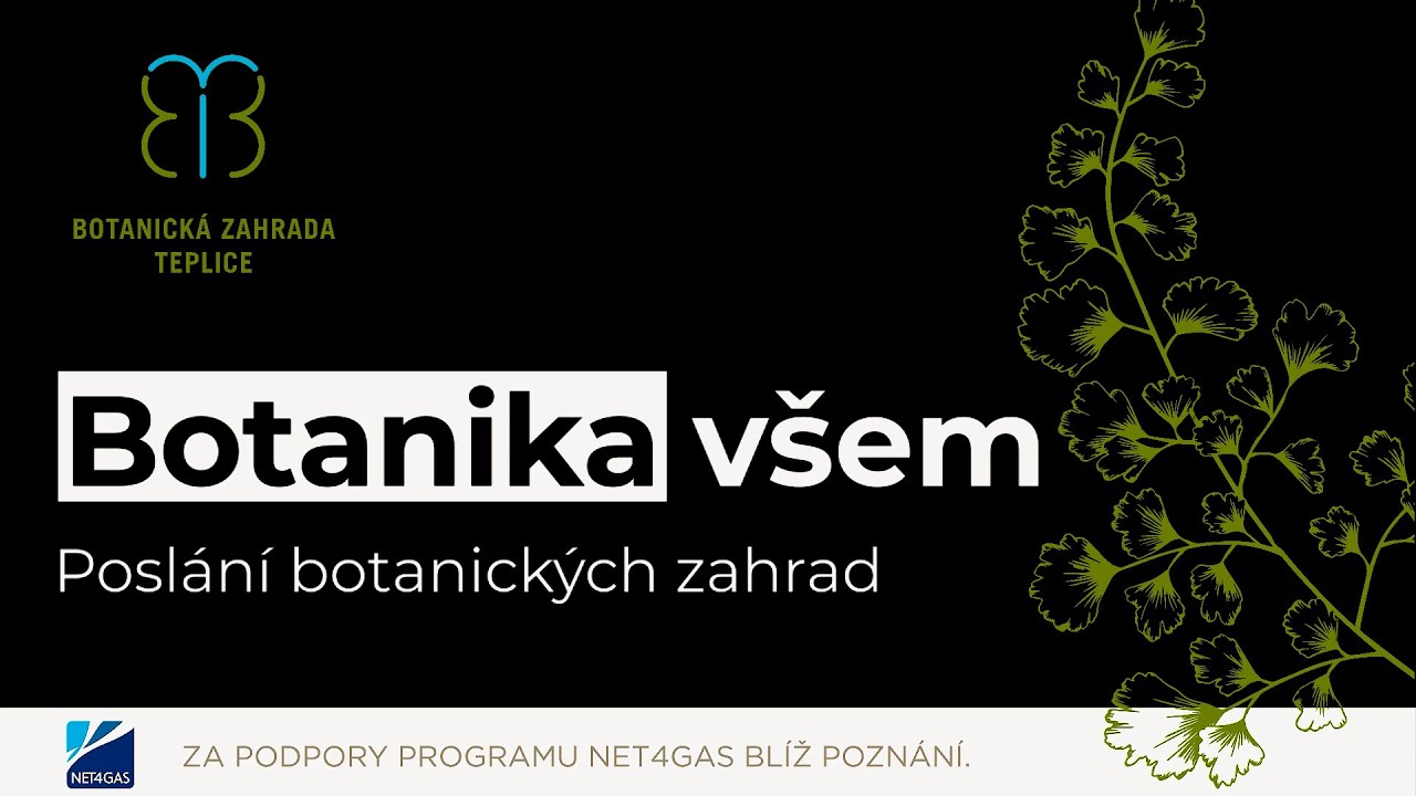 Poslání botanických zahrad