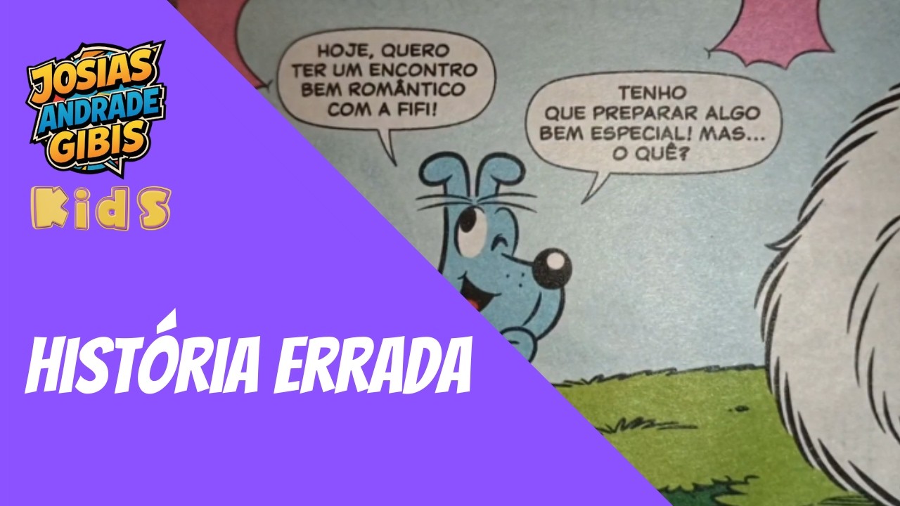História Errada | Historinha do Bidu 