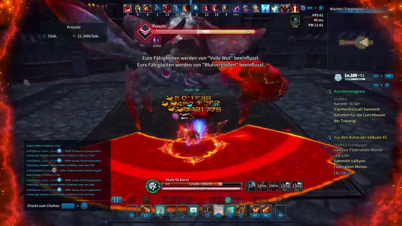 Tera Berserker Ultimate / Erweckung Rotation lvl 469