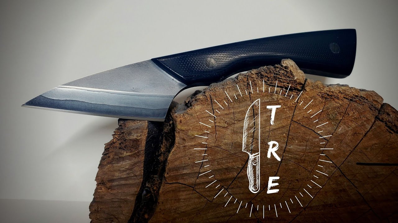 Making A Kiridashi Knife | Knife Making | San-Mai