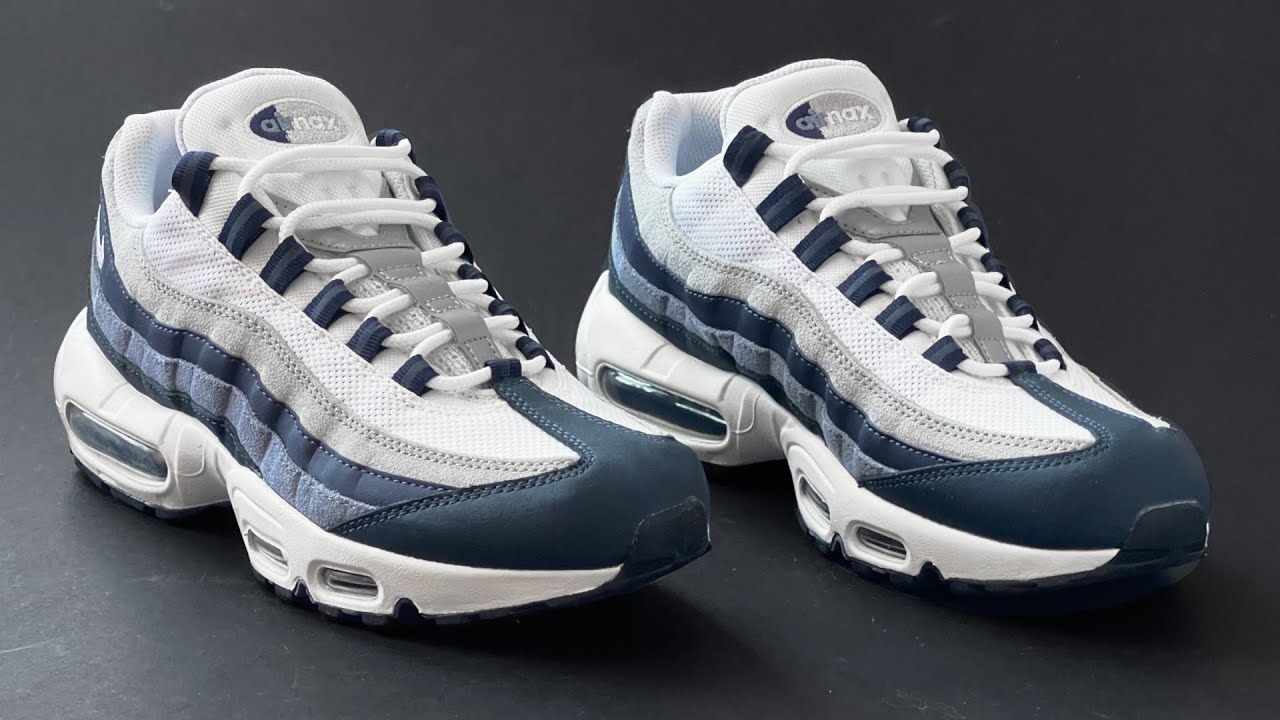 HOW TO LACE NIKE AIR MAX 95 (STANDARD WAY)
