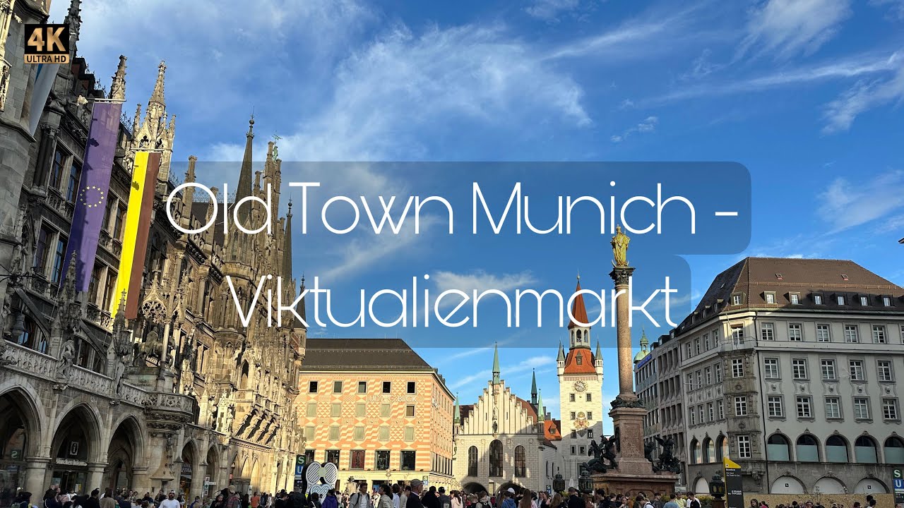 Strolling Through Munich’s Heart – From Marienplatz to Viktualienmarkt! 🇩🇪