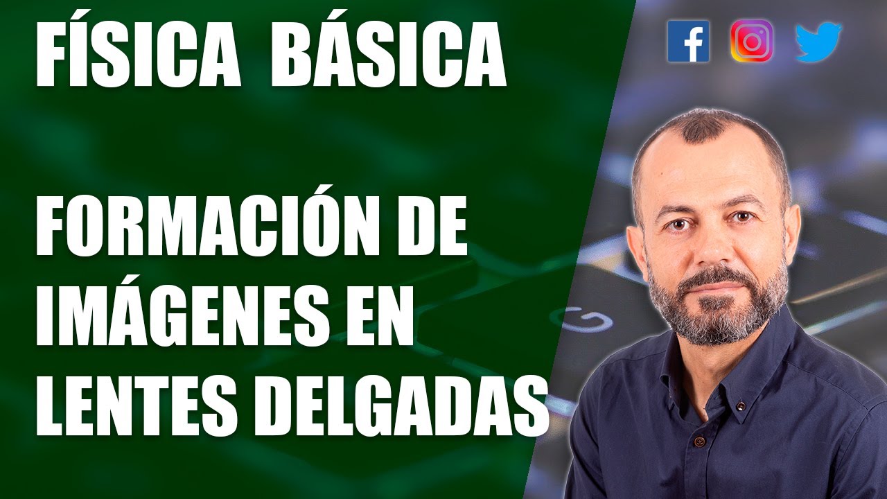 Formación de imágenes en lentes delgadas.