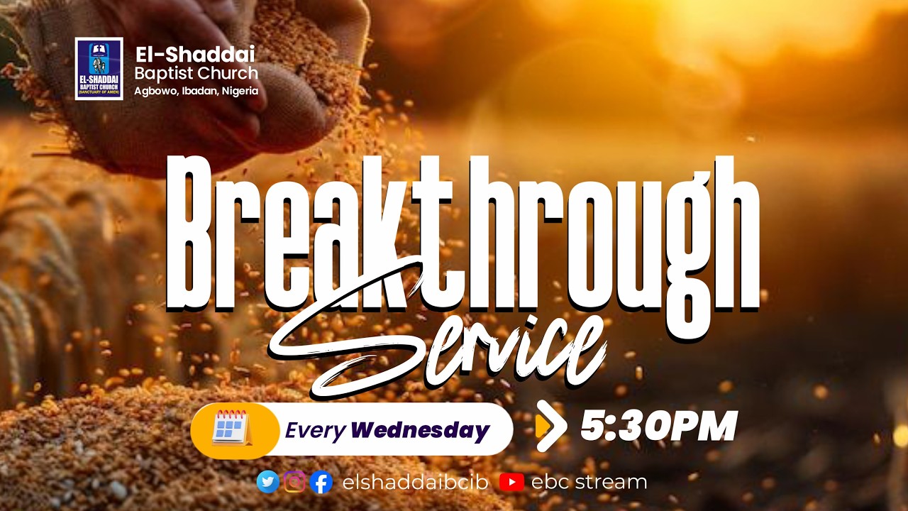 BREAKTHROUGH SERVICE || 11TH MARCH 2026