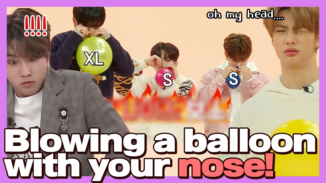 You'll blow the balloon to the size of your passion. And there they are...