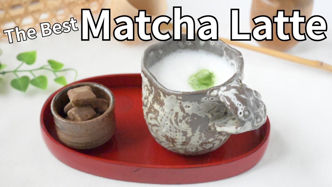 Как приготовить лучший матча латте дома!