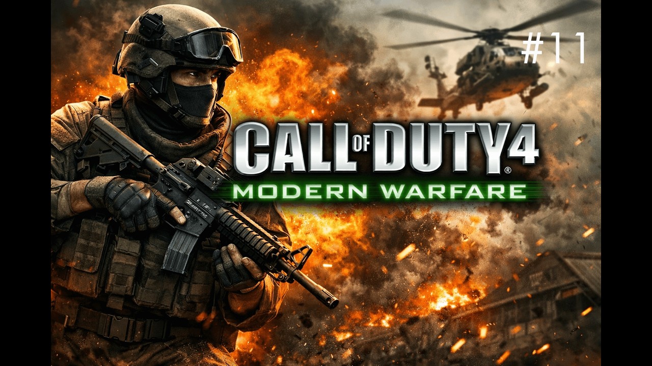 Call of Duty 4: Modern Warfare (2007) Campaign Gameplay – Part 11 FINAL | No Commentary 4K