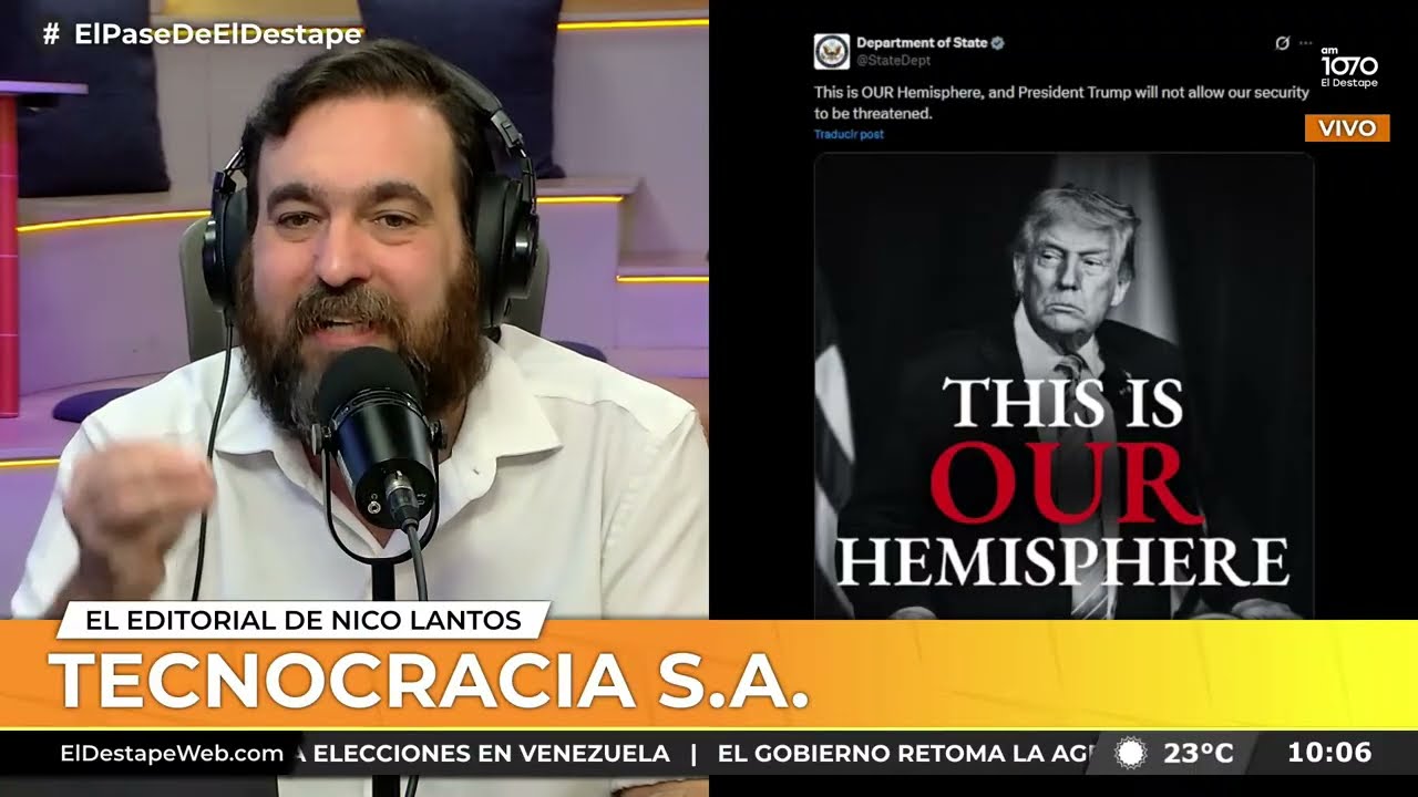 TECNOCRACIA S.A. | El editorial de Nicol&aacute;s Lantos