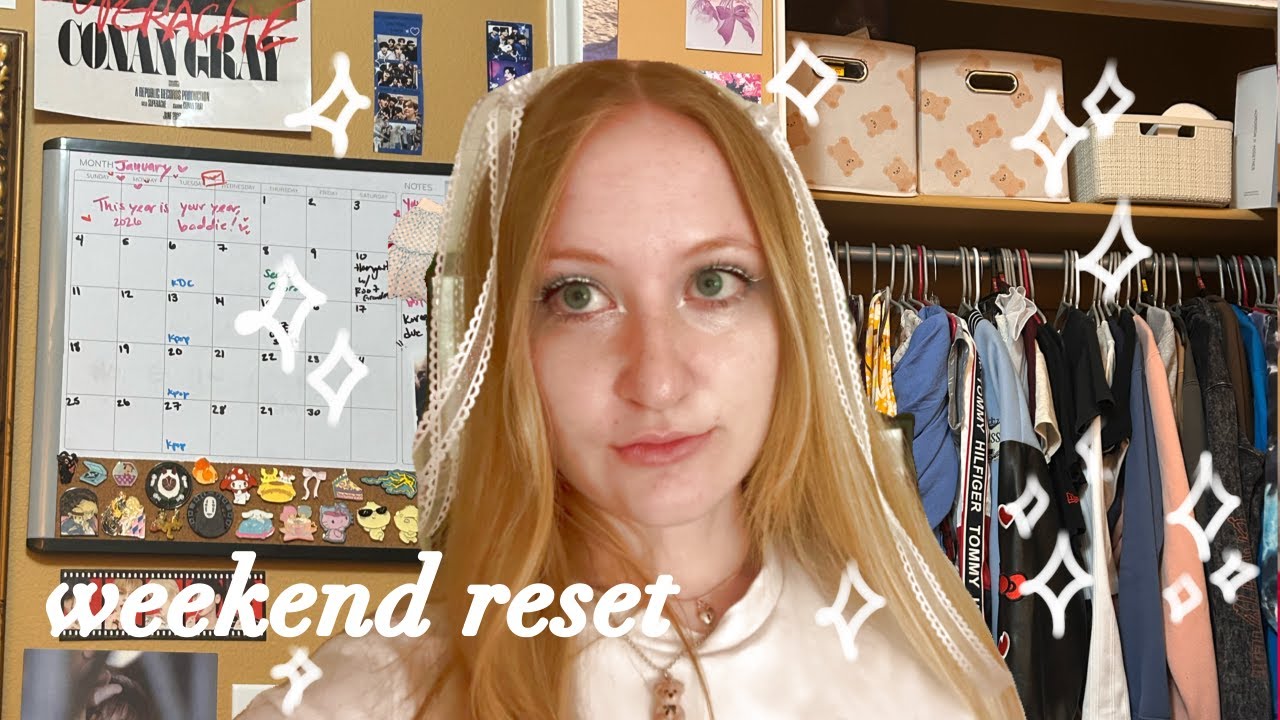 weekend reset as a college student vlog ִֶָ. ..𓂃 ࣪ ִֶָ🪽་༘࿐