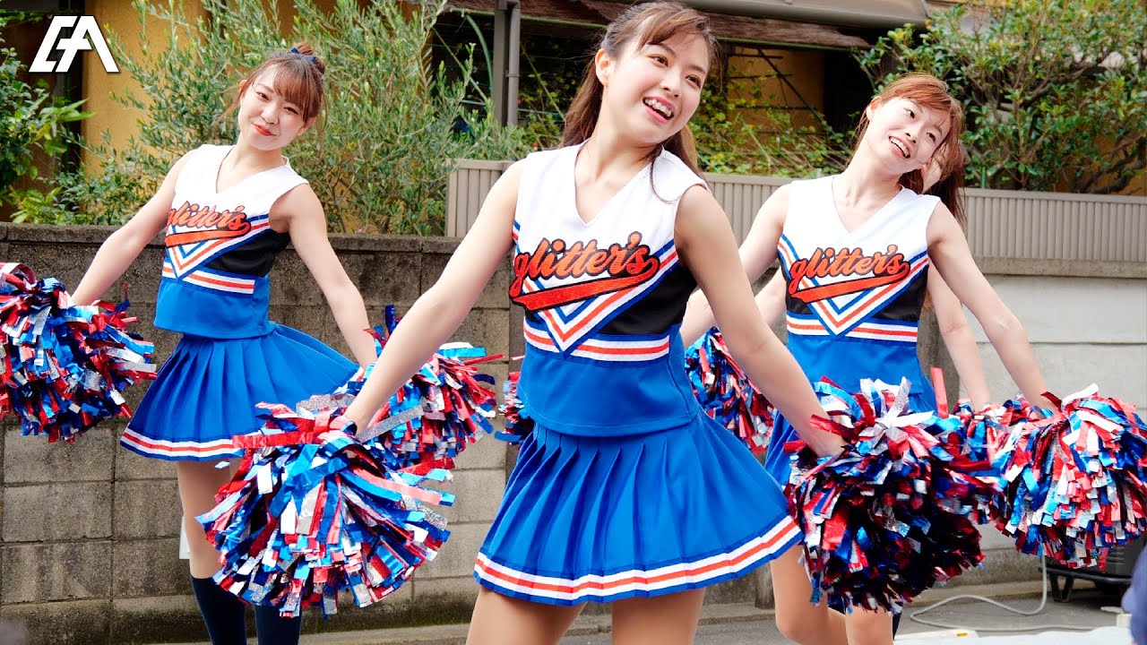 市川まつり2019 千葉商科大学チアダンス グリッターズ vol.4 - Ichikawa Festival Cheerdance performance -