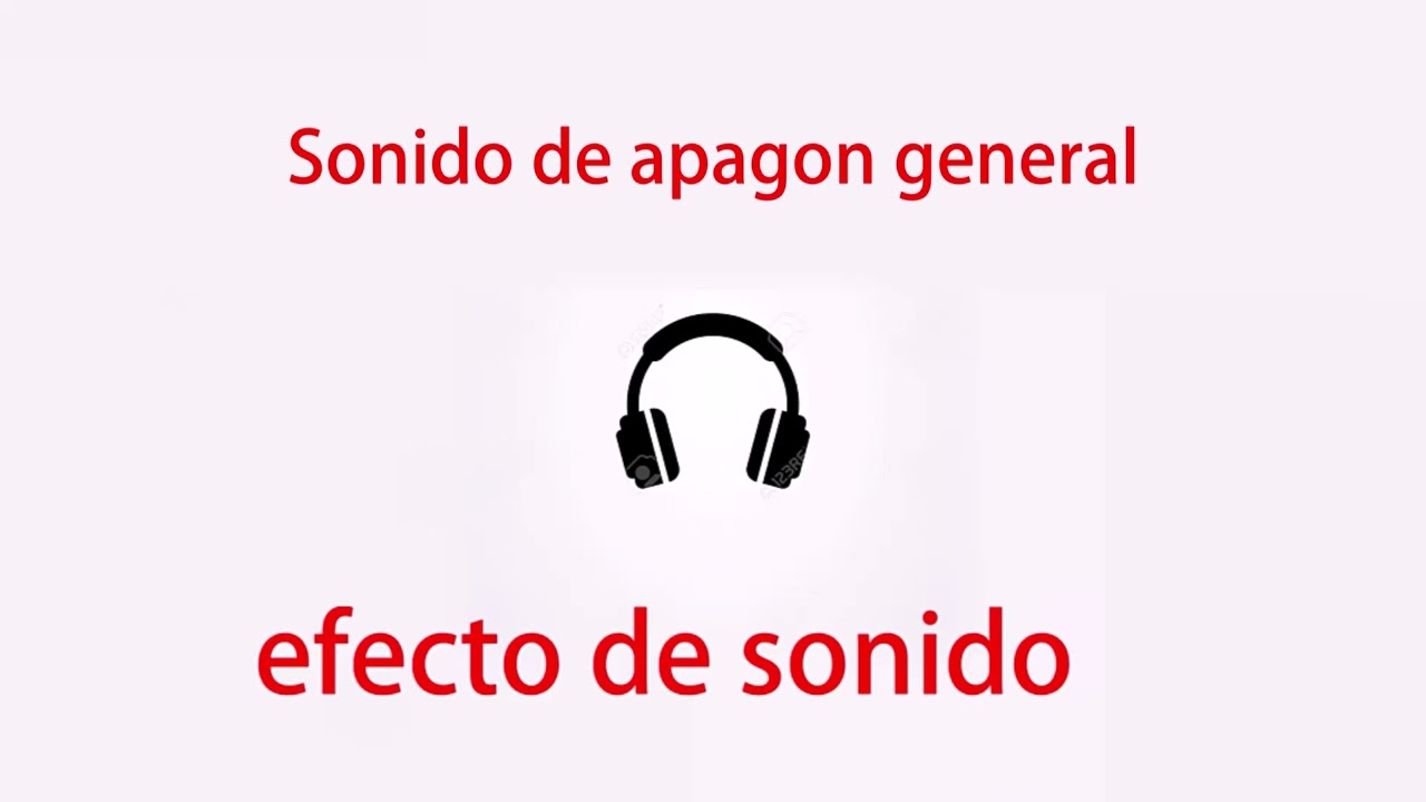 Sonido de apagón general   efecto de sonido