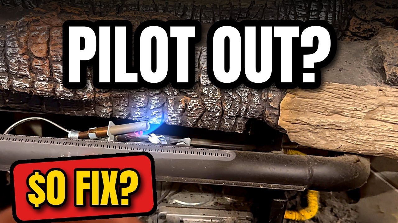 Is Your Gas Fireplace Pilot Out? Watch This Before Calling a Pro
