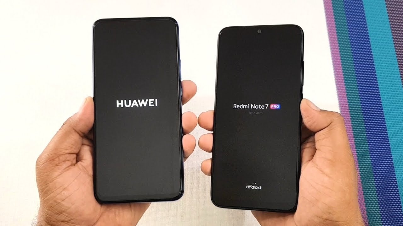 Huawei Y9 Prime (2019) vs Redmi Note 7 Pro SpeedTest & Camera Comparison