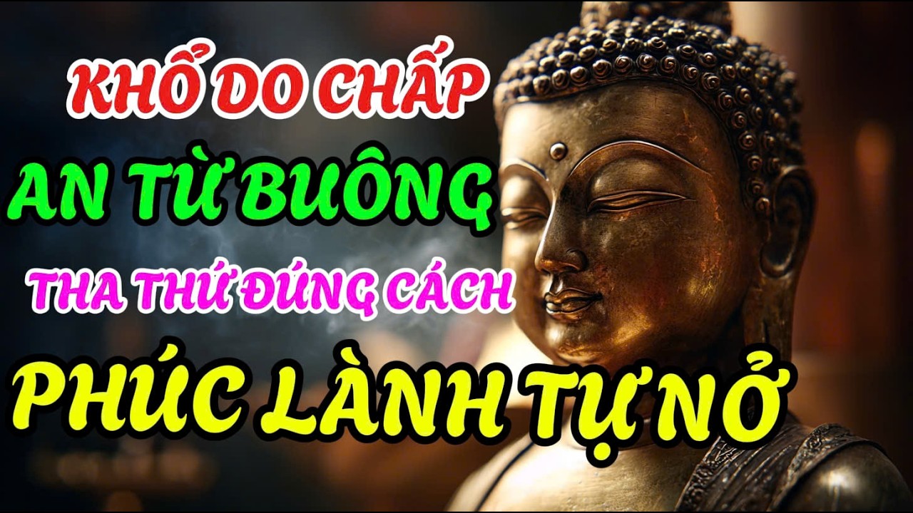 Thuyết Pháp Lời Phật Dạy: Khổ Do Chấp - An Từ Buông: Tha Thứ Đúng Cách, Phúc Lành Tự Nở.