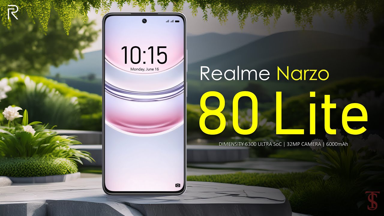 Realme Narzo 80 Lite 5G Price, Official Look, Design, Specifications, Camera, Features | #realme #5g