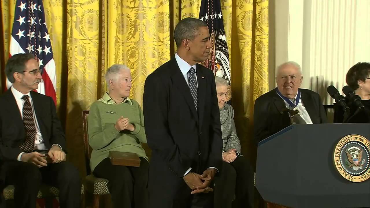Dr. Charles Sifford Receiving the Presidential Medal of Freedom