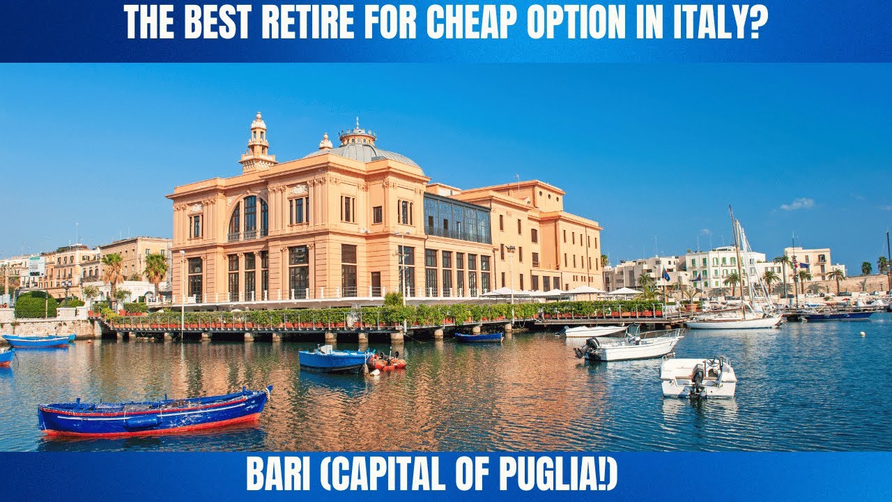 How to Move to Bari, Italy and SAVE BIG on Retirement! | Retire in Italy for Cheap!