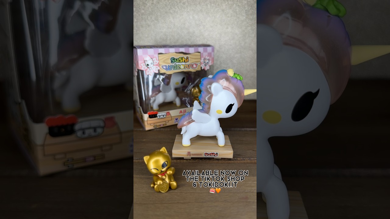 🎣🍣 Show love to all things fresh & delicious with #LimitedEdition Aji! #tokidoki #collectible