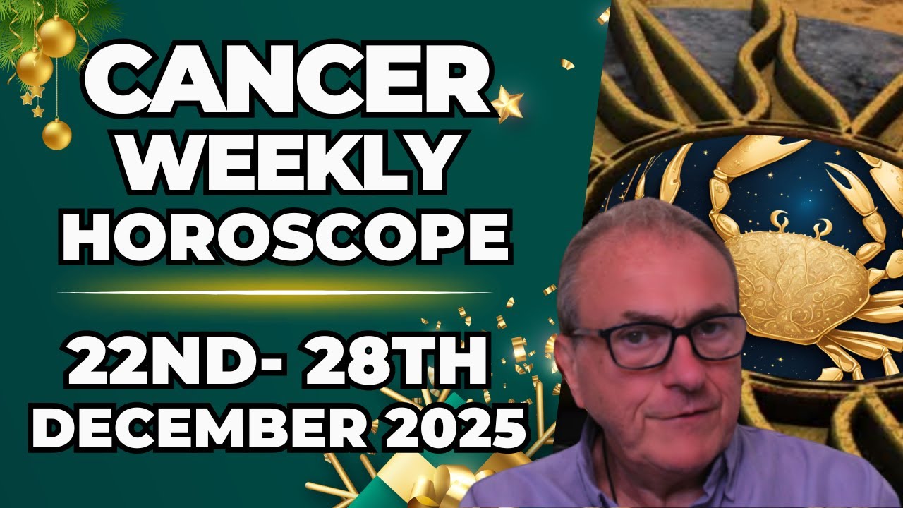 Cancer Weekly Horoscope ♋ Dec 22&ndash;28, 2025 | Patrick Arundell Astrology