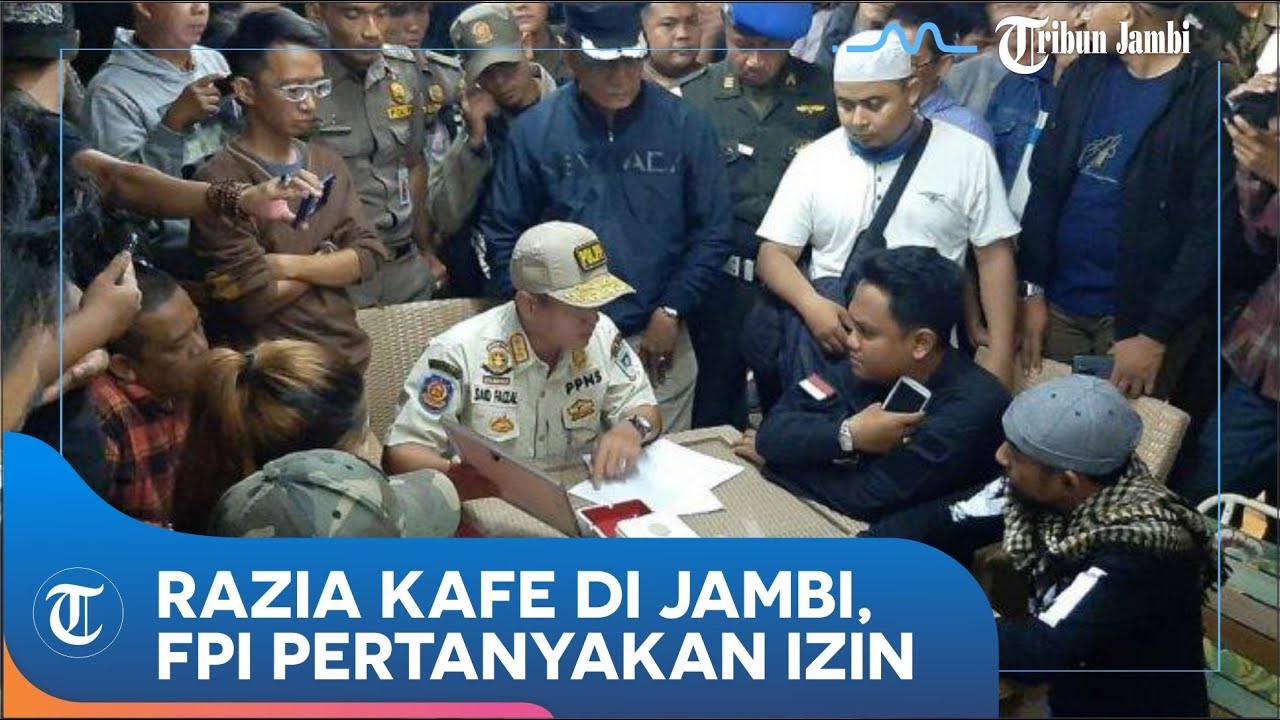 Ketegangan Dini Hari Dalam Kafe di Jambi, FPI Pertanyakan Izin, Ternyata sudah Ada