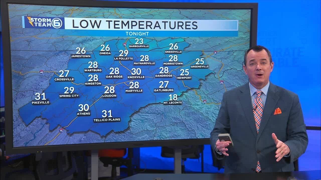 A bit cooler for Thursday