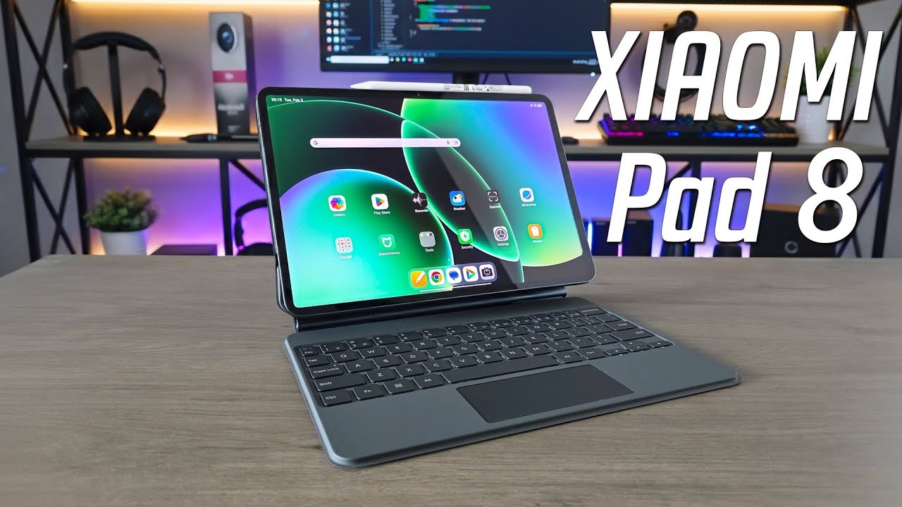Обзор Xiaomi Pad 8 – режим ПК, профессиональная клавиатура, Focus Pen Pro и дисплей 144 Гц
