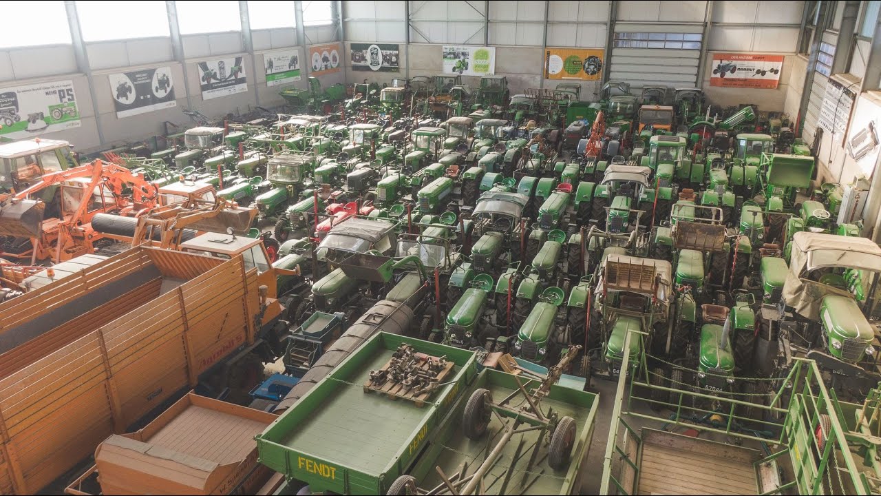 We bezochten de grootste collectie Fendt oldtimer tractoren ter wereld!😳 | LU J.Reiff