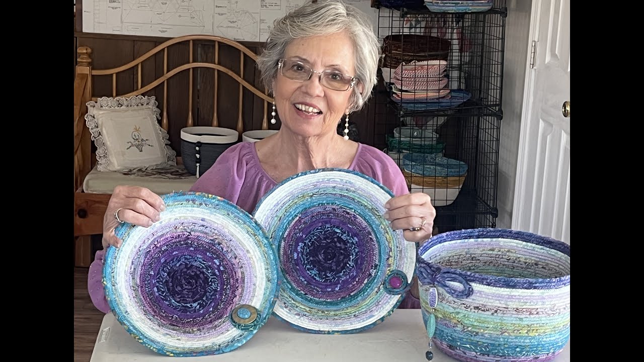 3 baskets from 1 jelly roll   Made with Clipchamp