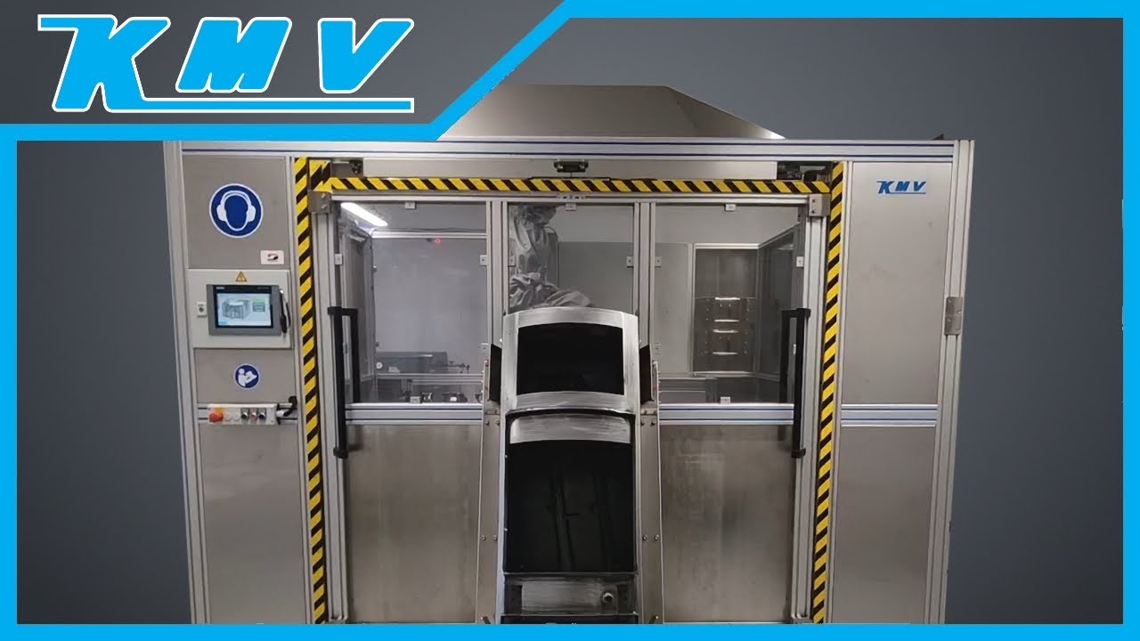 Automatisierung Schleifprozess ⏐ KMV Müller