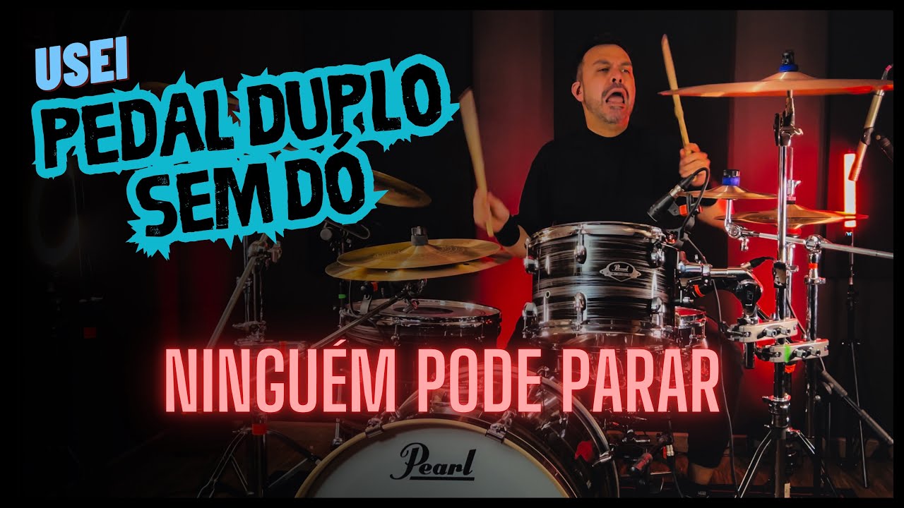 NINGUÉM PODE PARAR | THEO RUBIA E ‪FERNANDINHO - #jcbatera #drumcover