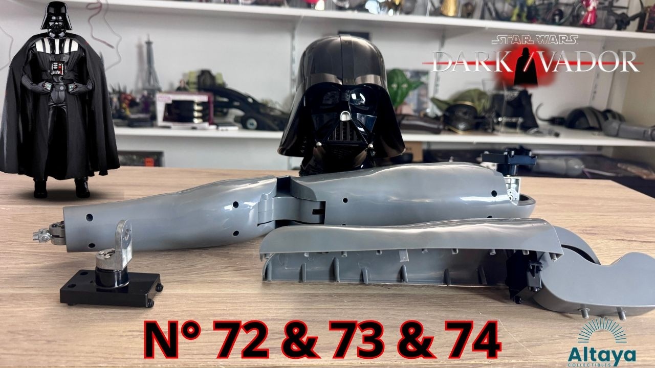 Dark Vador Altaya - Numéro  72 & 73 & 74