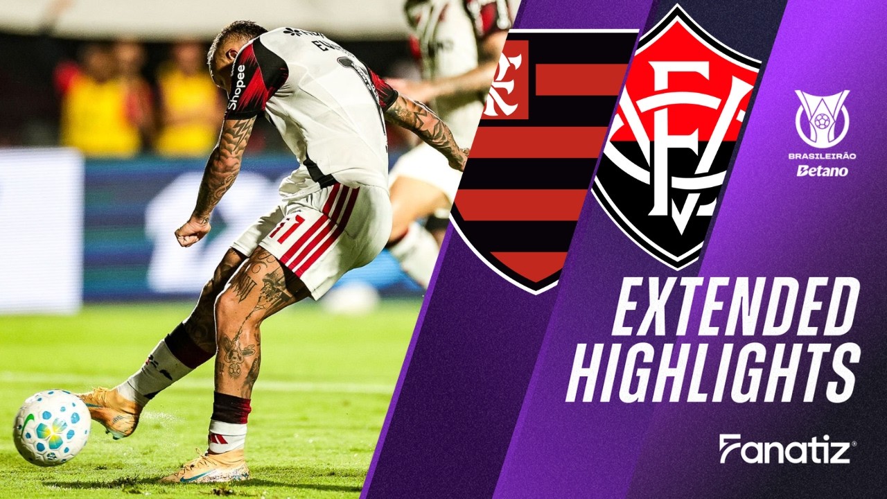 Vitoria vs Flamengo 1-2 | Game Highlights | #Brasileirao2026