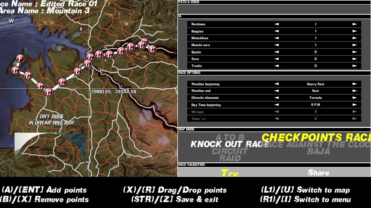 FUEL edited race - The lost village